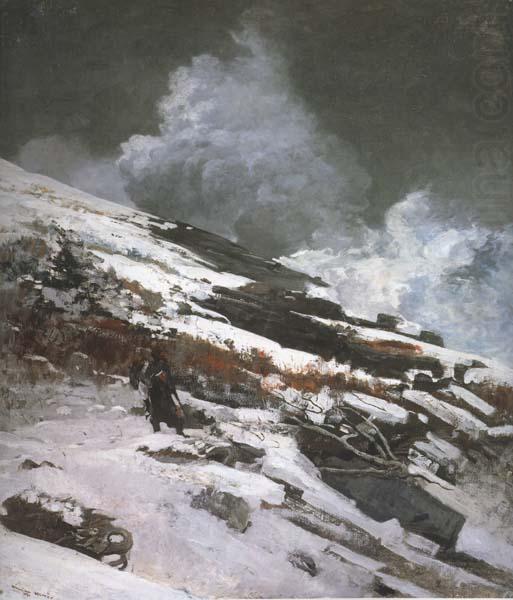 Winslow Homer Winter Coast (mk44) china oil painting image